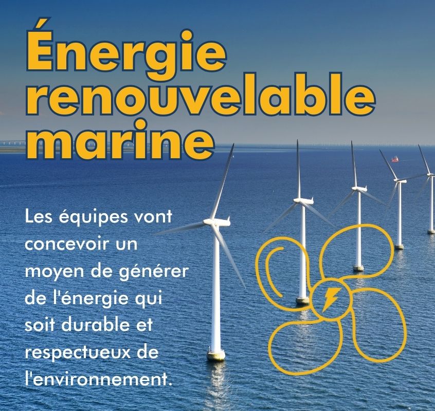 Carte de catégorie Énergies marines renouvelables